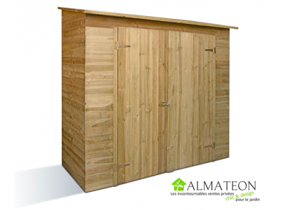 Armoire de rangement SAVONA en bois de 1.64 m2 Armoire de rangement SAVONA en bois de 1.64 m2