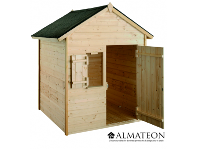 Cabane enfant en bois Janaka de 1,4m2 Cabane enfant en bois Janaka de 1,4m2