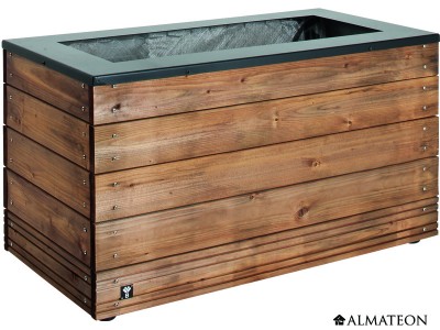 Bac à fleurs design en bois Collector, 179 L Bac à fleurs design en bois Collector, 179 L