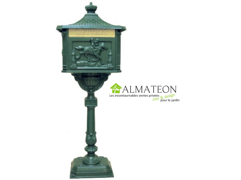 Contemporain bronze fonte d/'aluminium boîte aux lettres par une meilleure Boîte Boîtes aux lettres-BBC-R
