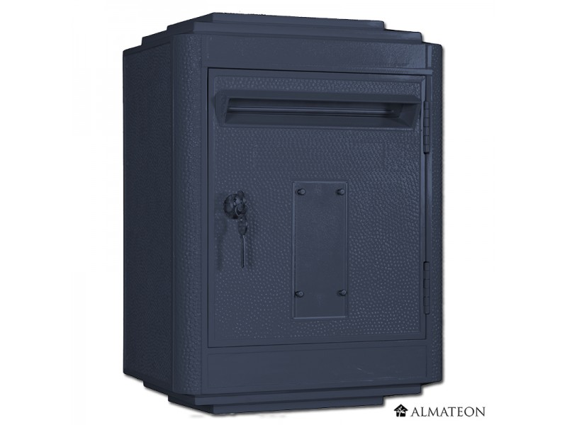 boite au lettre gris anthracite