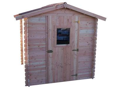 Abri de jardin 3,24 m2 DALIA 231 x 204 x 212 cm en bois douglas fabrication Française Garantie 5 ans HABRITA FORESTA