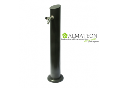 Déstockage entrepôt, enlèvement par vos soins, votre fontaine décorative en ZINC coloris anthracite avec robinet en INOX Déstockage entrepôt, enlèvement par vos soins, votre fontaine décorative en ZINC coloris anthracite avec robinet en INOX