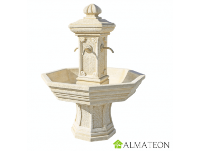  Fontaine centrale Adonis ton ocre H155cm
