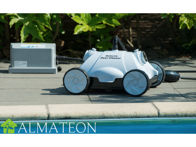 Robot Ubbink nettoyeur fond de piscines, automatique, 55 m2 maximum modèle CLEAN1