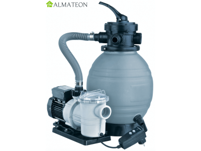 Kit complet Ubbink de filtration à sable PoolFilterSet 300 pour bassins inférieures à 20 m3