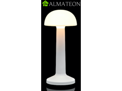Lampe de table à LED DOME SABLE BLANC IMAGILIGHTS sans fil avec chargement direct