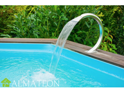 Douche Ubbink en INOX modèle MAMBA pour piscines