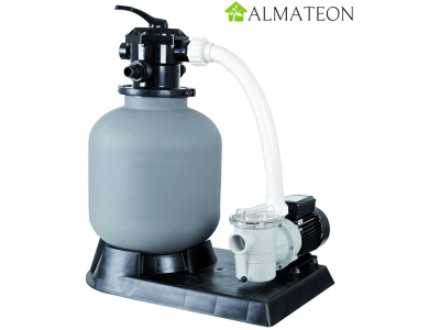 Kit complet Ubbink de filtration à sable PoolFilterSet 400-4,0 m3/h pour bassins inférieures à 30 m3