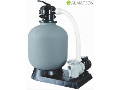 Kit complet Ubbink de filtration à sable PoolFilterSet 500 pour bassins inférieures à 70 m3