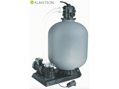 Kit complet Ubbink de filtration à sable PoolFilterSet 600 pour bassins inférieures à 100 m3