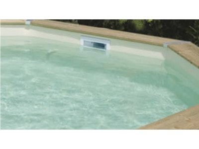 PROMO SPECIAL Liner coloris beige pour votre piscine octogonale allongée SUNWATER 300 x 490 cm