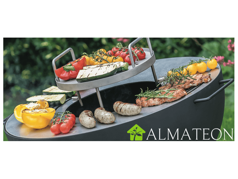 Plancha pour barbecue et brasero - made in France - Aluvy