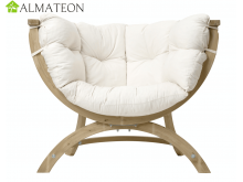 PROMO PRINTEMPS fauteuil en bois SIENA UNO coloris natura fabrication Européenne Garantie 2 ans AMAZONAS