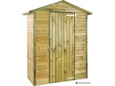 Armoire de jardin 175 x 83 x 215 cm MERINA en pin Garantie 5 ans BURGER