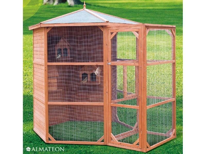 Grande Cage à Oiseaux Ancienne Déco Prestige