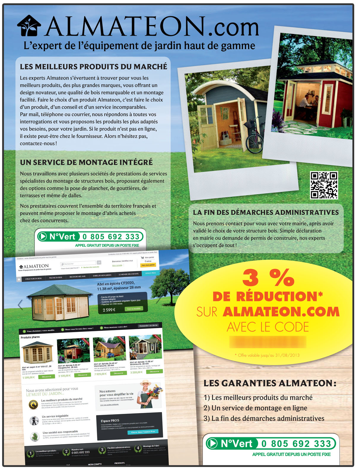 Almateon dans le magazine Maison&Jardin de mai/juin 2013